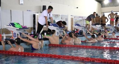 Alman yüzücüler, Romanya'daki Avrupa Şampiyonası'na Erzurum'da hazırlanıyor