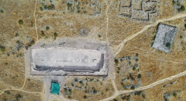 Anadolu'da kale yerleşimlerindeki en büyük sarnıçlardan biri gün yüzüne çıkarıldı 