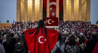 Anıtkabir'e Cumhuriyet'in 100. yılında rekor ziyaret 