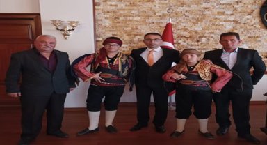 Ankara Kulübü Beypazarı Şube Temsilcisi Akkaplan'dan Kaymakam Yılmaz'a ziyaret