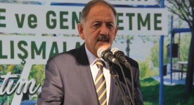 Bakan Özhaseki: 50-60 bin kadar çelik evi deprem bölgelerinde kurarak vatandaşlarımızın hizmetine sunacağız