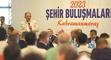 Bakan Özhaseki: Hatay'da toplam 309 bin 872 bağımsız bölüm inşa edeceğiz