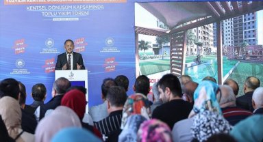 Bakan Özhaseki: Yarısı Bizden kampanyası ile 90 bin binayı dönüştüreceğiz