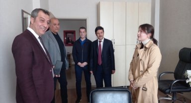 Beypazarı İlçe Milli Eğitim Müdürü Uslu, okul ziyaretinde bulundu 