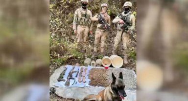 Bitlis kırsalında silah, mühimmat ve yaşam malzemeleri ele geçirildi