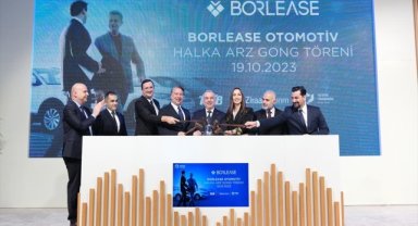 Borsa İstanbul'da gong Borlease Otomotiv için çaldı