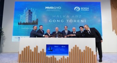 Borsa İstanbul'da gong MHR Gayrimenkul Yatırım Ortaklığı AŞ için çaldı
