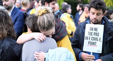 Brüksel'de Araplar ve Yahudiler birlikte barış mesajı verdi