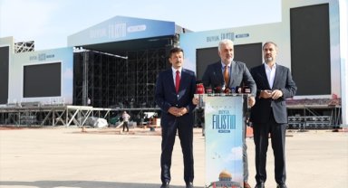 'Büyük Filistin Mitingi' için son hazırlıklar yapılıyor