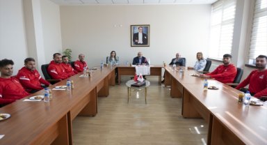 Çankaya Belediyesi Görme Engelliler Spor Kulübünden TFF'ye ziyaret