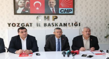 CHP Genel Başkan adayı Özel, il ziyaretlerine Yozgat'tan başladı: