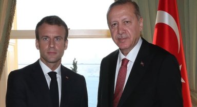 Cumhurbaşkanı Erdoğan, Fransa Cumhurbaşkanı Macron ile telefonda görüştü