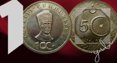 Cumhuriyetimizin 100. yılına özel hatıra parası basıldı! 5 TL madeni hatıra parası parası nasıl alınır?