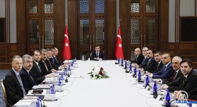 Ekonomi Koordinasyon Kurulu, Cumhurbaşkanı Yardımcısı Yılmaz başkanlığında toplandı