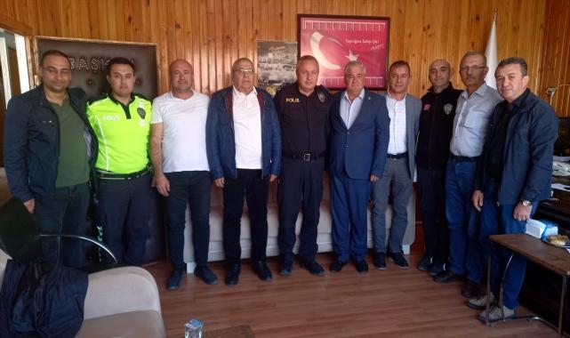 Emniyet Müdürü Aydın, şoför esnafı temsilcileriyle bir araya geldi