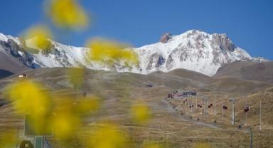 Erciyes gelinliğini giydi