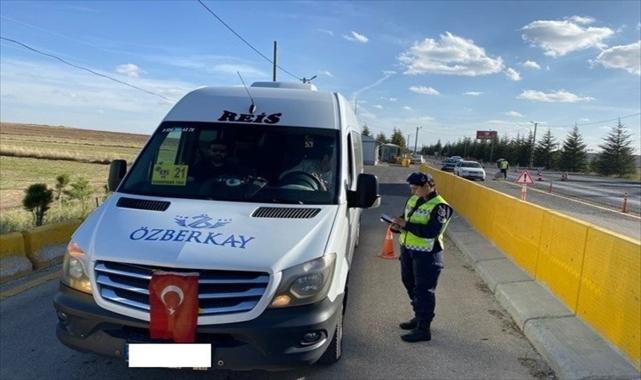 Eskişehir'de jandarma ekipleri denetim ve eğitim çalışması yaptı