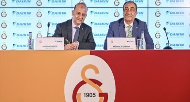 Galatasaray ile Daikin arasında sponsorluk anlaşması imzalandı
