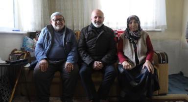 Gecekonduda oturan vatandaş artık yeni evinde