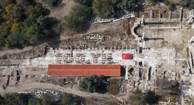 Gladyatörler kentinde "100. Yıl" ve "Türkiye" koreografisi oluşturuldu