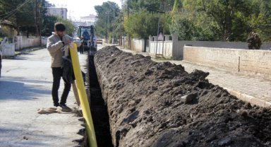 Hafik'te doğal gaz altyapı çalışmaları başladı