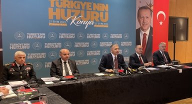 İçişleri Bakanı Yerlikaya, Konya'da konuştu: