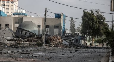 İsrail'in Gazze saldırılarında yıkılan cami sayısı 33'e yükseldi