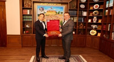 Japonya'nın Ankara Büyükelçisi Katsumata Nevşehir'de ziyaretlerde bulundu