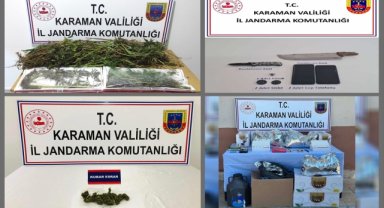 Karaman'da aranan 22 kişi yakalandı