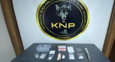 Kayseri'de uyuşturucu operasyonunda 2 şüpheli yakalandı