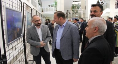 Kayseri'nin doğal ve kültürel mirası ebru sanatıyla buluştu