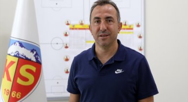 Kayserispor Teknik Direktörü Recep Uçar'ın hedefi coşkulu oyun