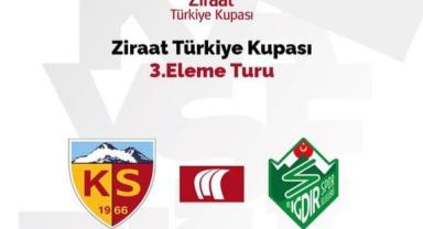 Kayserispor ve Talasgücü’nün Türkiye Kupası’nda rakipleri belli oldu