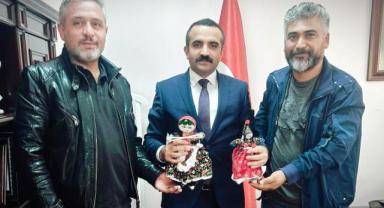 KAYTİD Başkanı Sarıçam'dan Vali Yardımcısı Tekeş'e hayırlı olsun ziyareti