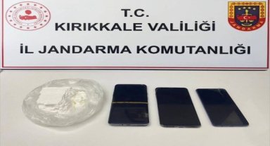 Kırıkkale'de otobüste uyuşturucuyla yakalanan zanlı gözaltına alındı