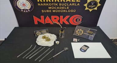 Kırıkkale'de uyuşturucu operasyonlarında 2 şüpheli tutuklandı