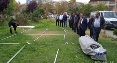 Kızılırmak'ta muhtarlara AFAD gönüllüsü eğitimi verildi