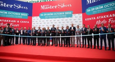 Konya'da "Nobel MASTER SHOES Ayakkabı ve Çanta Moda Fuarı" açıldı