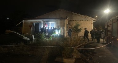 Konya'da yaşlı adam yalnız yaşadığı prefabrik evde çıkan yangında öldü