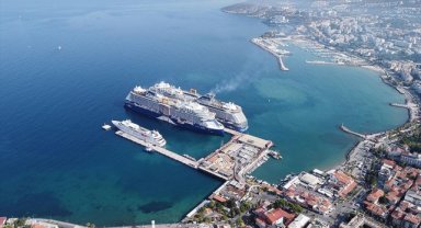 Kruvaziyer gemileri İsrail-Filistin çatışması nedeniyle rotalarını Türkiye'ye çevirdi