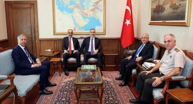 Milli Savunma Bakanı Güler, Dışişleri Bakanı Fidan ve İçişleri Bakanı Yerlikaya bir araya geldi