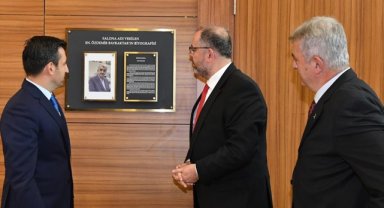 Özdemir Bayraktar'ın ismi Milli Savunma Üniversitesinde konferans salonuna verildi 