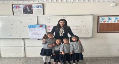 Özvatan Kaymakamı Mine Kurt'tan öğrencilere Dünya Kız Çocukları Günü ziyareti