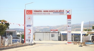 Pazarcık'taki "Türkiye-Kore Dostluk Köyü Konteyner Kenti" afetzedelerin sıcak yuvası oldu