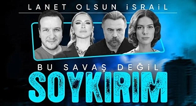 Sanat dünyası İsrail'in hastane saldırısına tepki gösterdi