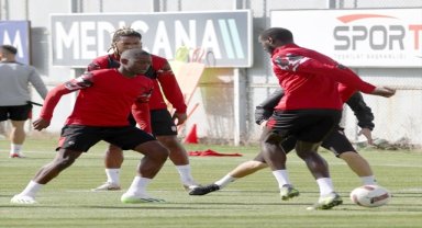 Sivasspor, Alanyaspor maçının hazırlıklarını sürdürdü 