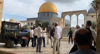  Sukot Bayramı'nda 2 bin 790 fanatik Yahudi Mescid-i Aksa'ya baskın düzenledi