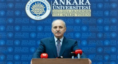 TBMM Başkanı Kurtulmuş, Ankara Üniversitesi 2023-2024 Akademik Yılı Açılış Töreni'nde konuştu: