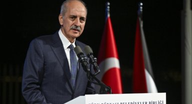 TBMM Başkanı Kurtulmuş: Bütün dünya milletlerinin bu vahşete karşı yekvücut olması gereklidir