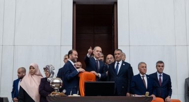 TBMM Başkanı Kurtulmuş: İnsanlık düşmanı olanlar ayan beyan 8 milyar insanın huzurunda tarihe karşı hesap vereceklerdir